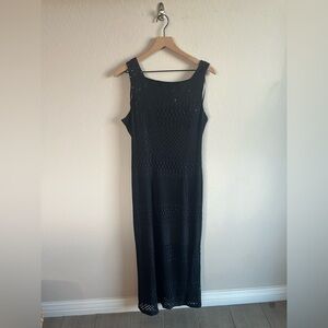 Vintage Womens Mesh Sequin Electric Edgy Wimsigoth Goth Y2K  Witchy Size 14